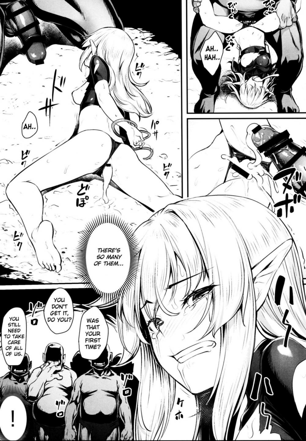 Hentai Manga Comic-An Elf Captured By Orcs-Read-15